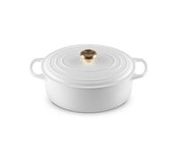 LE CREUSET Cocotte Oval Evolution en Fonte émaillée 31 cm Blanc