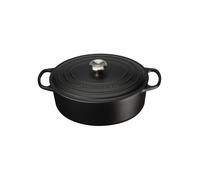 LE CREUSET Cocotte ovale SIGNATURE 35cm 8,9l (Noir) noir