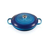 Faitout 30 cm Le Creuset Signature Fonte 21180302202430 Azur