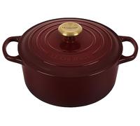 Cocotte Rond 22 cm Le Creuset Signature Fonte 21177229494441 Garnet