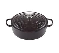 Le Creuset Faitout Signature en fonte émaillée 30 cm Noir mat 21179300000430