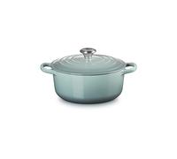 LE CREUSET Cocotte ronde SIGNATURE 20cm/2,4 l Sel de mer gris clair