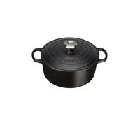 LE CREUSET Cocotte ronde Signature 24cm/4,2l (Noir) noir