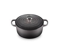 Cocotte Rond 24 cm Le Creuset Signature Fonte 21177244442430 Flint