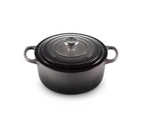 Cocotte Rond 28 cm Le Creuset Signature Fonte 21177284442430 Flint