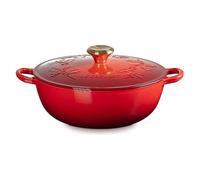 Le Creuset Couvercle de casserole LA MARMITE HOLLY rouge cerise, Poêle + casserole, Rouge