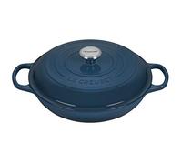 Le Creuset Faitout Signature rond en fonte émaillée 30 cm 3,2 L Deep Teal