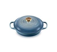 Le Creuset Faitout Signature Signature en Fonte Émaillée, Rond, Ø 26 cm, 2 L, 4.205 kg, Chambray, 21180264344441