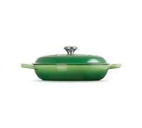 Le Creuset Faitout Signature Signature en Fonte Émaillée, Rond, 30cm, 3,2 L, 5,555 kg, Bamboo, 21180304082430