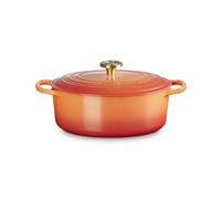 Le Creuset Flamme Dorée Cocotte ovale 29 cm