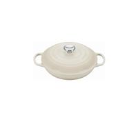 LE CREUSET Gourmet-Profitopf Signature 30cm/3,2l Meringue crème