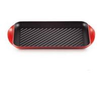 Grille Rectangulaire 47 cm Le Creuset Tradition Fonte 20132400600460 Cerise