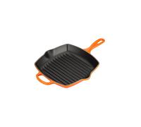 LE CREUSET Grillpfanne carré 26x26cm SIGNATURE Ofenrot orange