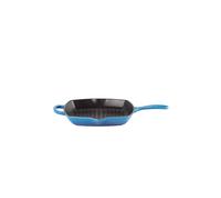 LE CREUSET Grillpfanne quadratisch 26x26cm SIGNATURE Azure bleu