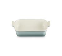 Le Creuset Héritage Plat Rectangulaire, Céramique, 26 cm, 2.4 L, Sea Salt, 71102267170001