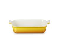 Le Creuset Héritage Plat Rectangulaire, Céramique, 32 cm, 2.31 kg, Nectar, 71102326720001