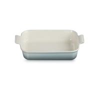 Le Creuset Héritage Plat Rectangulaire, Céramique, 32 cm, 2.31 kg, Sea Salt, 71102327170001