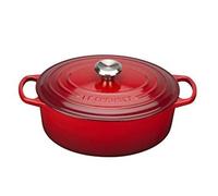LE CREUSET - LE CREUSET 21178350602430 Cocotte Ovale Fonte Cerise 35 x 35 x 17 cm Cuisine Maison Casseroles plats et poles Casserole