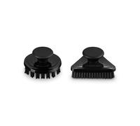 Le Creuset Lot de 2 brosses de Nettoyage Noir Brillant