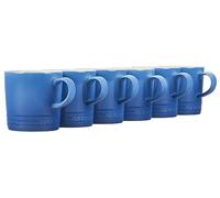 Le Creuset Lot de 6 mugs London en grès 355 ml chacune, Marseille