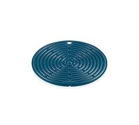 Le Creuset Manique/Dessous de Plat, Silicone, Rond, ⌀ 20 cm, Deep Teal, 93000230642200