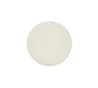 Le Creuset Manique/Dessous de Plat, Silicone, Rond, ⌀ 20 cm, Meringue, 42404207160000