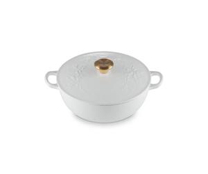 LE CREUSET Marmite Holly 26 cm Coton