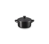 Le Creuset Mini-Cocotte Ronde en Céramique, 250 ml, Céramique, Noir Mat, 71901100000100