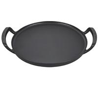 LE CREUSET Moule à pizza rond en fonte pour barbecue d'extérieur