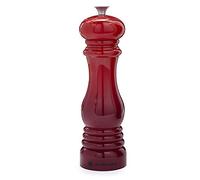 Le Creuset Moulin à Poivre Classique Réglable, Grand Modèle, Plastique ABS Résistant aux éclats, Anticorrosion, 518 g, Cerise, 96002700060000