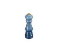 Le Creuset Moulin à poivre en plastique ABS 6,2 x 6,2 x 20,8 cm, broyeur en céramique, chambray 44001214340100