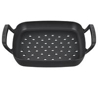 LE CREUSET Panier à grillades carré en fonte pour barbecue d'extérieur