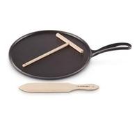 Poêle à Crêpes 27 cm Le Creuset Fonte 20136270000460 Noir Mat