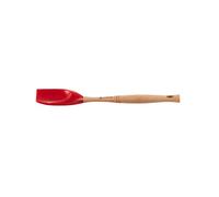 Le Creuset Petite Spatule Cuillère avec Tête Amovible en Silicone, Silicone/Bois, Cerise, 93007603060002