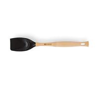 Le Creuset Petite Spatule Cuillère avec Tête Amovible en Silicone, Silicone/Bois, Onyx, 93007603140002