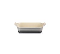 Le Creuset Plat rectangulaire Héritage en céramique 26 cm 2,4 L Flint