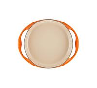 Le Creuset Moule à Tarte Tatin 28 cm en fonte émaillée Volcanique