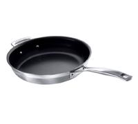 LE CREUSET Poêle Anti-adhérente, 28 cm, Inox 3-ply Intégral, Argenté,96200328001000