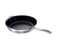 LE CREUSET Poêle Anti-adhérente, 30 cm, Inox 3-ply Intégral, Argenté,96100330000000