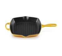Le Creuset Poêle en fonte SIGNATURE jaune foncé, Poêle + casserole, Jaune