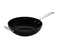Wok 30 cm Le Creuset Aluminium antiadhésif 51104300010202 Noir