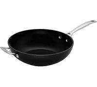 Wok 26 cm Le Creuset Aluminium antiadhésif 51104260010202 Noir