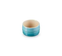 Le Creuset Ramequin en Céramique à Paroi Droite, Empilable, 200 ml, Bleu Caraïbes, 70403201700099