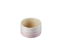 Le Creuset Ramequin en Céramique à Paroi Droite, Empilable, 200 ml, Shell Pink, 70403207770099