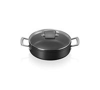 Le Creuset Sauteuse antiadhésive renforcée 24 cm avec couvercle en verre, 51113240010500