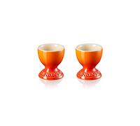 Le Creuset Set de 2 Coquetier en Céramiques, Volcanique, 71702000900099