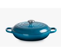 Le Creuset Faitout Signature rond en fonte émaillée 30 cm 3,2 L Deep Teal