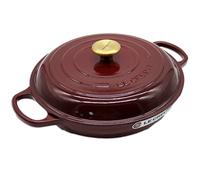 Le Creuset Signature Cocotte basse en fonte 30cm rouge