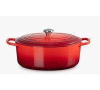 Le Creuset Signature - Cocotte ovale avec couvercle, volume 8,9 l, cerise 21178350602430