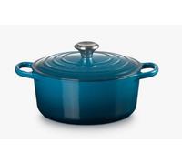 Le Creuset Signature - Cocotte ronde avec couvercle, volume 4,2 l, deep teal 21177246422430